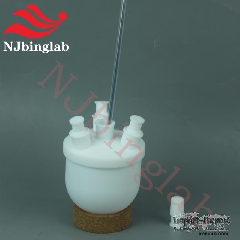 PTFE Flask Distillation and Collect Highly Corrosive Hf Round Bottom Flask