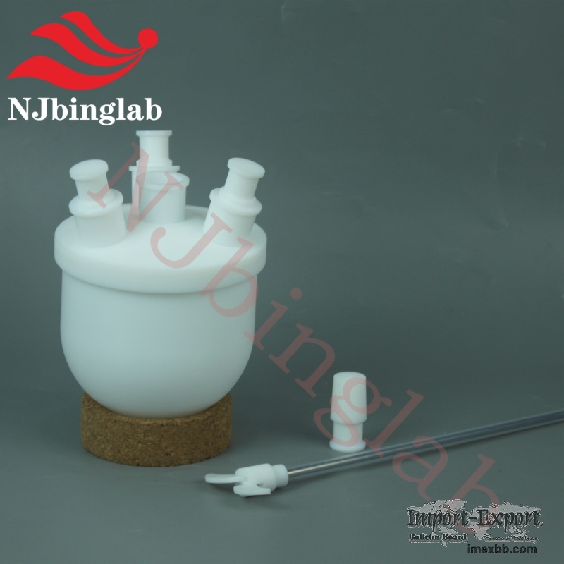 Chemically Stable 500ml PTFE Multi-Joints Round-Bottom Flask 