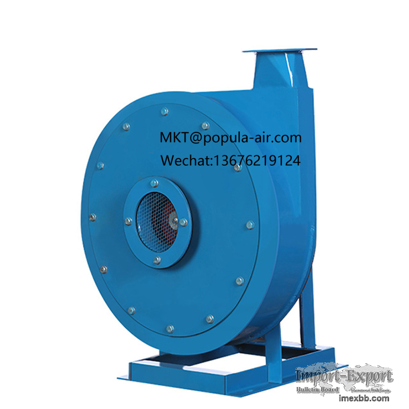 Foshan POPULA Fan 2JZ Double Stage High Pressure Centrifugal Fan Low Noise 