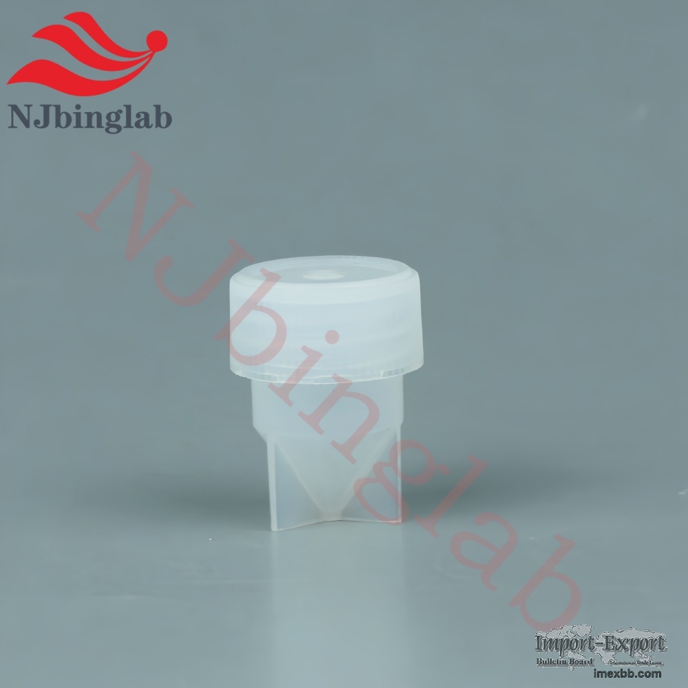PFA Vials 5ml V-Shaped Interior Design for Sample Preparation in Geochemist