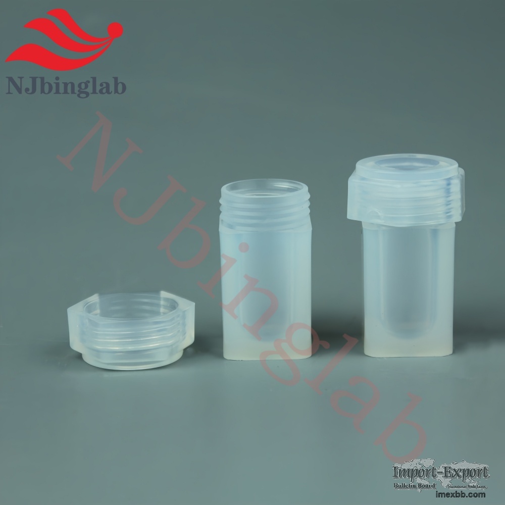 PFA Sample Vials with U-Shaped Interior 3ml Lab Utensils Heated by Hotplate