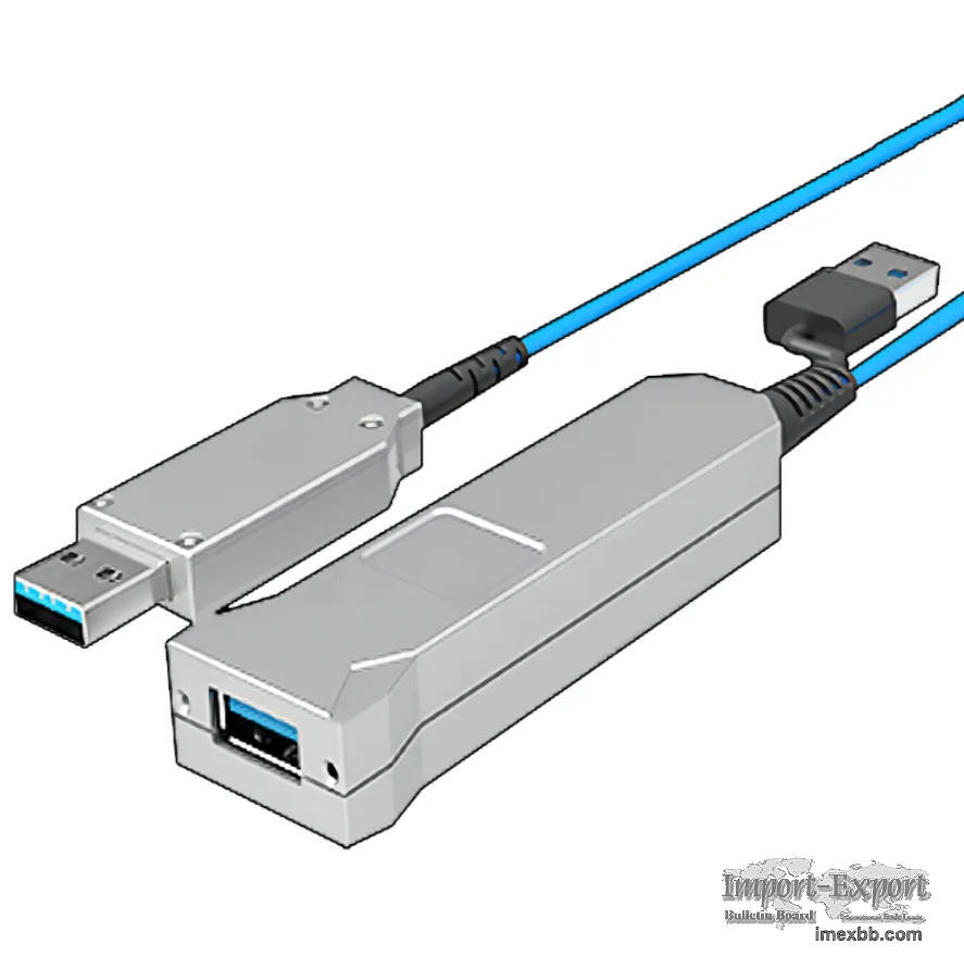 USB3.1 Pure Fiber Active Optical Extension Cable-AM to AF