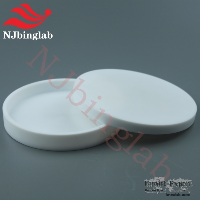 Njbinglab PTFE Petri Culture 120mm Dish High Temperature Anti-Corrosion