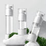 Clear Face Cream Foundation Airless Pump Bottles