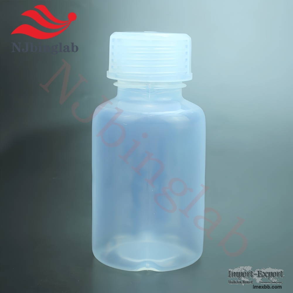 PFA Sampling Bottle 250ml Gl45/Gl32 Screw Mouth with Good Chemical Stabilit