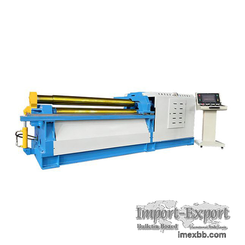 W12 Hydraulics Plate Rolling Machine With 4 Rolls