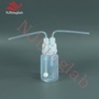 500ml PFA Gas Wash Bottle Laboratory Gases Purification Integrated Cap Bott