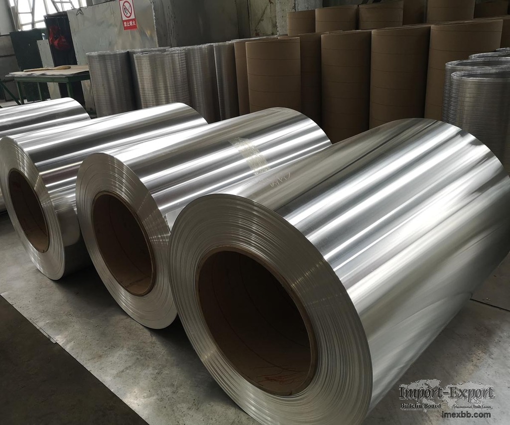 Custom 6-12μm 1235/8011/8079 Flexible Packaging Aluminum Foil Jumbo Rolls f