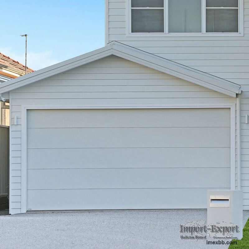 China Factory Custom Flush Modern Single Car Garage Door for Bulk Orders