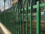 Heavy-Duty Galvanized Steel Gate Post for 1-1/2 in. Square Tube Frame