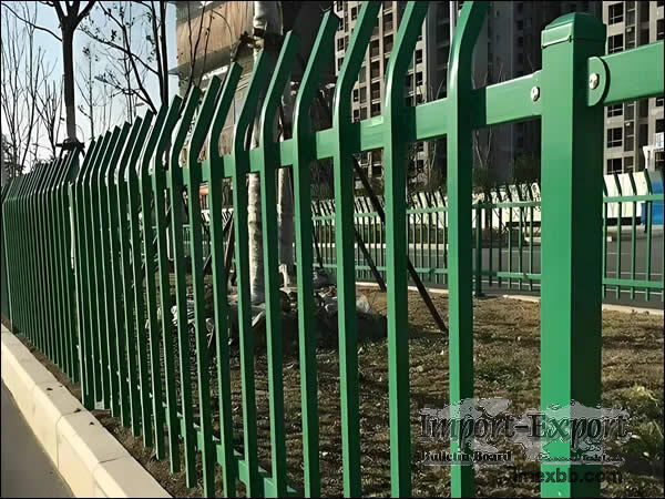 Heavy-Duty Galvanized Steel Gate Post for 1-1/2 in. Square Tube Frame