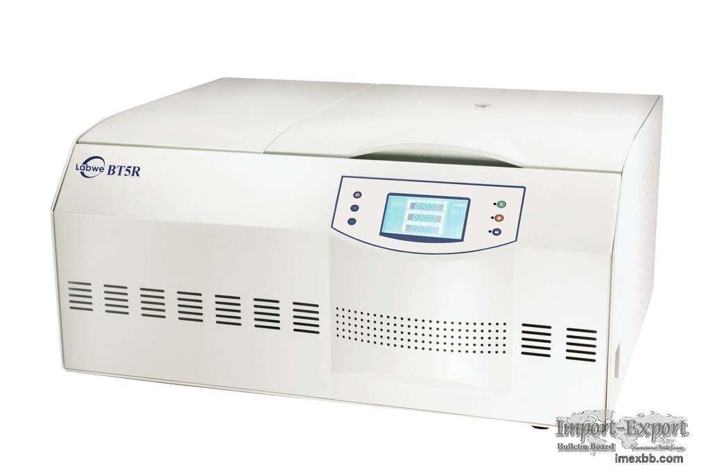 BT5R Benchtop high capacity refrigerated centrifuge
