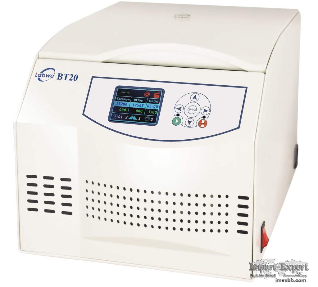 BT20 Benchtop high speed centrifuge