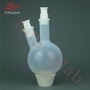 PFA Two-Neck Round-Bottom Flask 500ml Blank Value Low，Anti-High Temperature