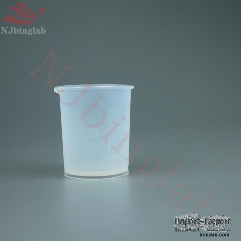 30ml PFA Beaker with Scale Anti-High Temperature Translucent 