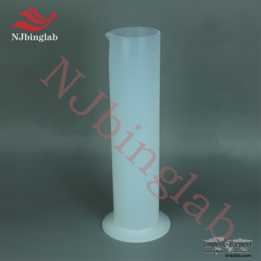 Laboratory 100ml PFA Cylinder with Scale Customizable Measuring Cup for Icp