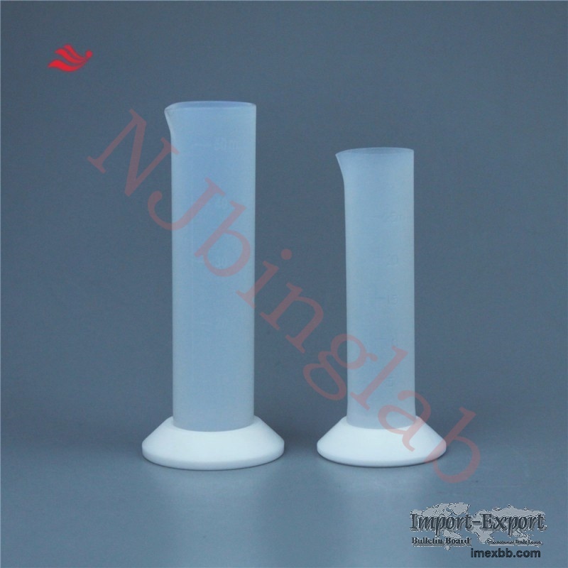 50ml PFA Graduated Cylinder Corrosion Resistant Clear Scale Factory Direct 