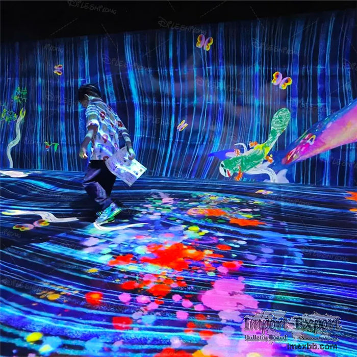 Holographic interactive projection
