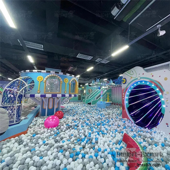 Indoor Children's Playground Space Style Ocean Ball Pool