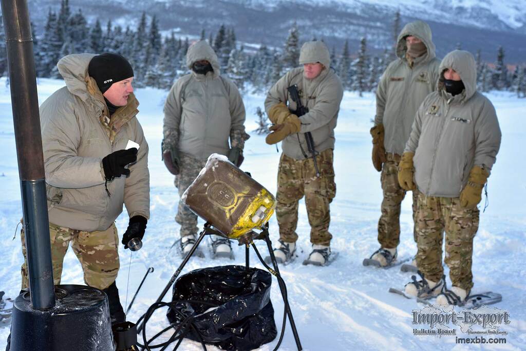 HIGH TECHNOLOGY Extreme Cold Weather System Fabric
