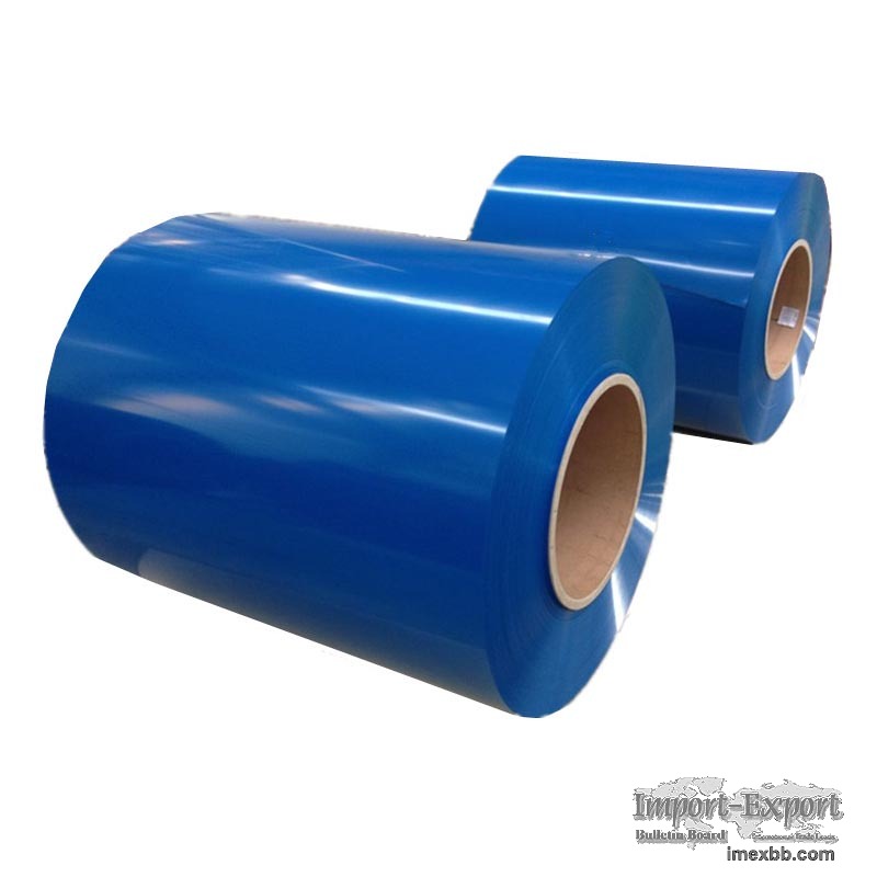 Customized 1100 / 3003 / 3105 / 5052 / 8011 PE & PVDF Color Coated Aluminum