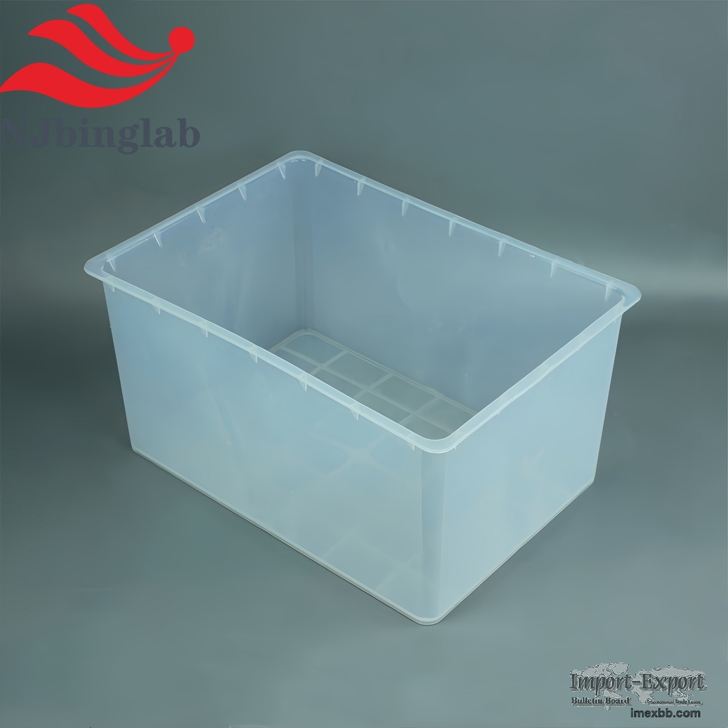 Custom Size PFA Cleaning Tank Cost-effective Cleaning Wafer Carriers 