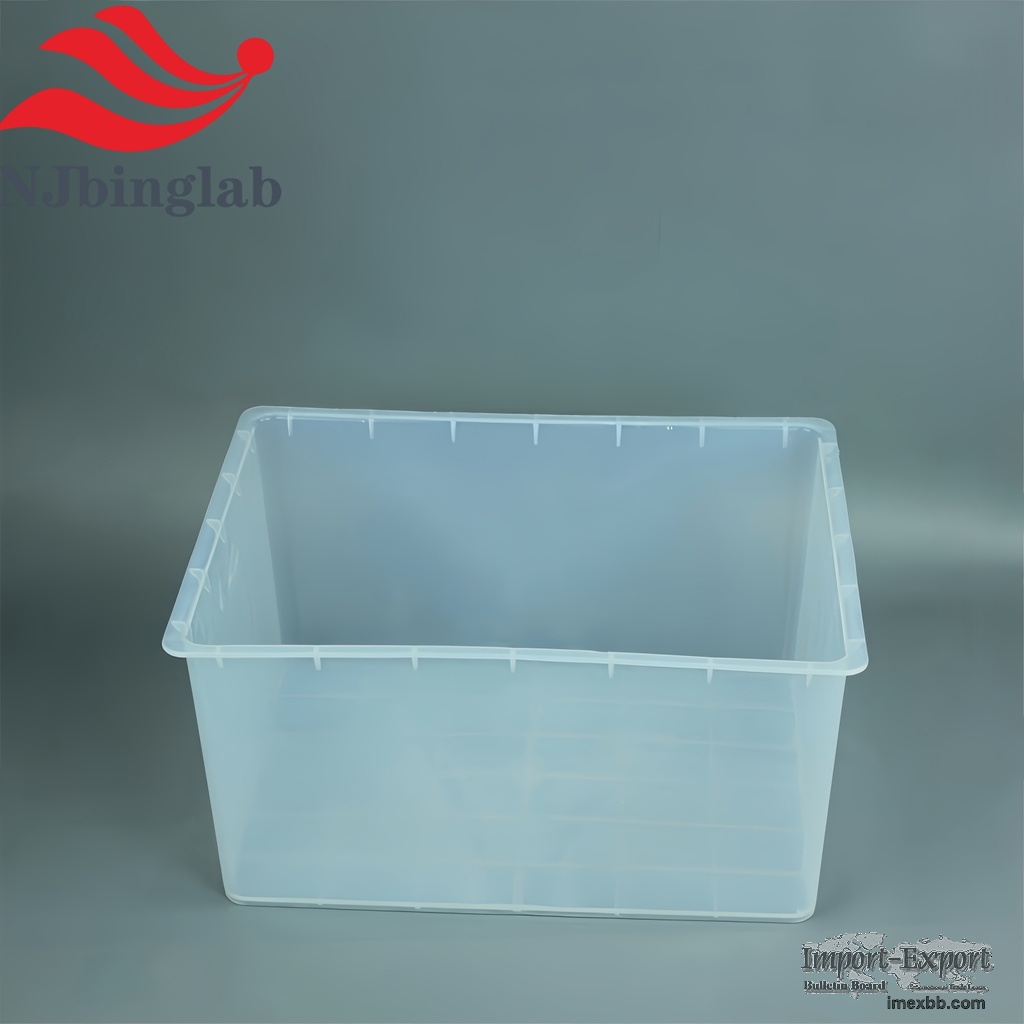 PFA Cleaning Tank Anti-High Temperature Batch Cleaning & Soaking of Labware