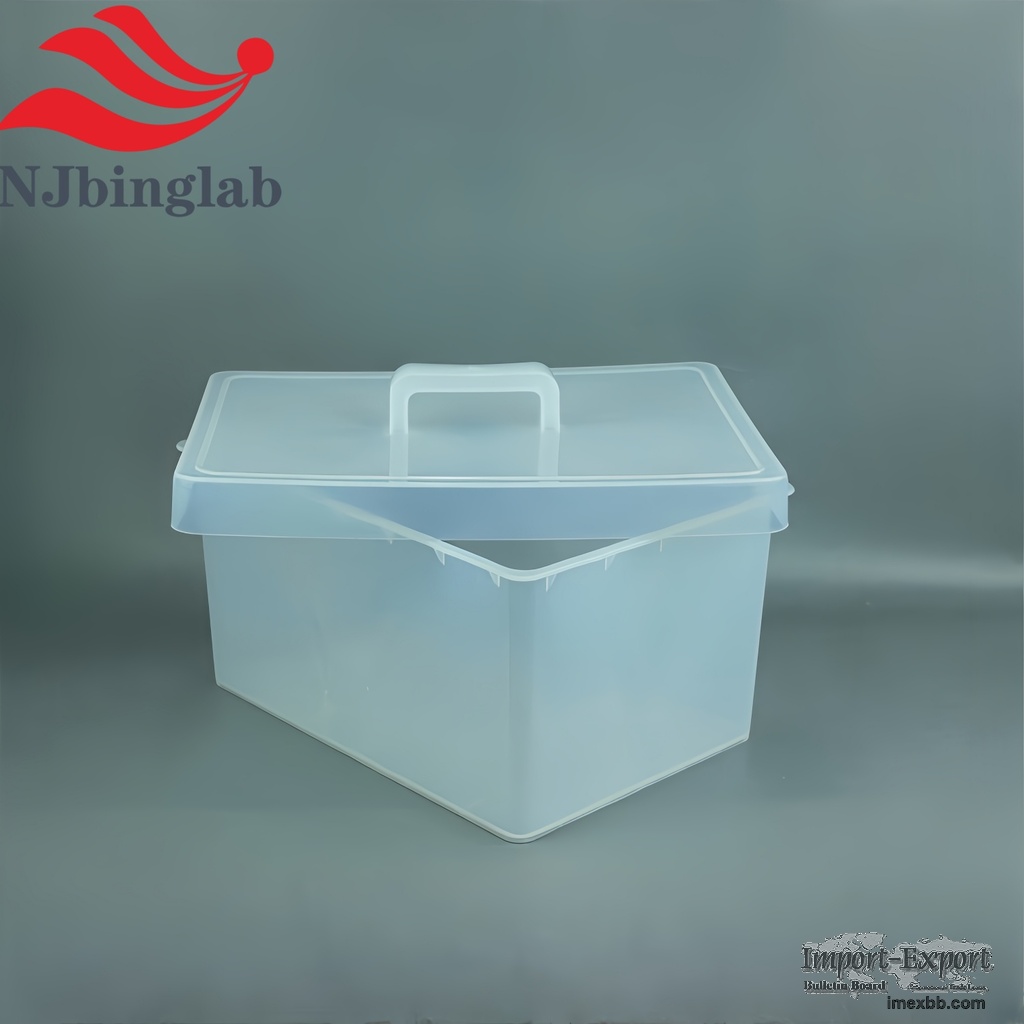 Customizable PFA Acid Tank 400*300*120 Wafer Cleaning for Semiconductor