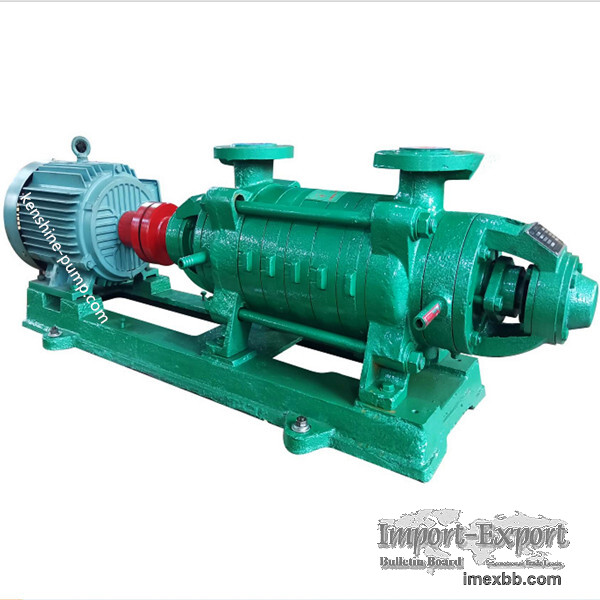High pressure multistage centrifugal pump