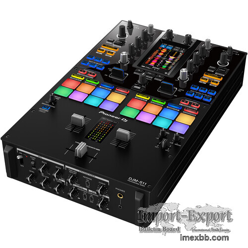 Pioneer DJ DJM-S11 Professional 2-Channel Battle Mixer for Serato DJ Pro 