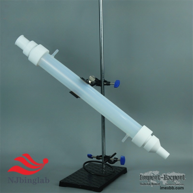 PFA Condenser 500ml Interior Straight Corrosion Resistance Condenser Tube
