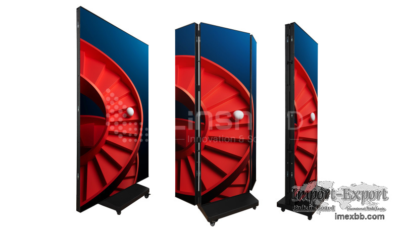 LC60TF Series - All-in-One Tri-fold LED Poster Display