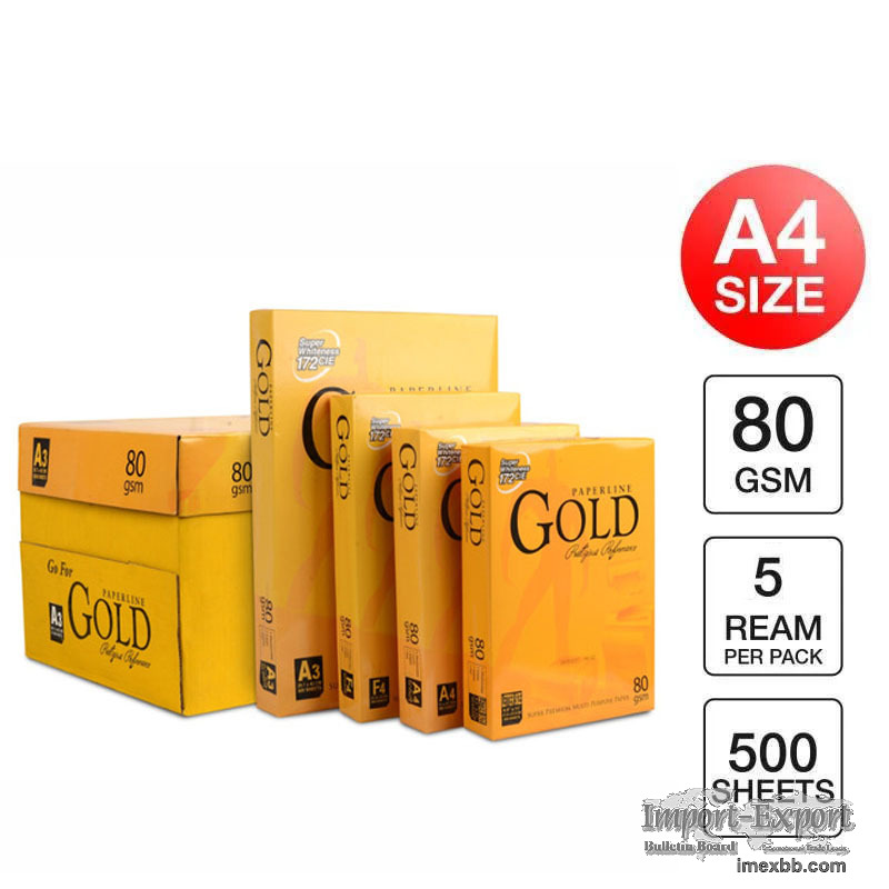 Paperline gold A4 80 gsm office paper