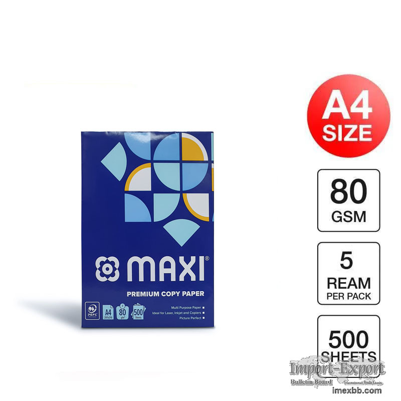 Maxi premium office paper A4 80 gsm