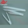 100mm PFA Tweezers Gripping Wafer Fragments for Semiconductor Industry