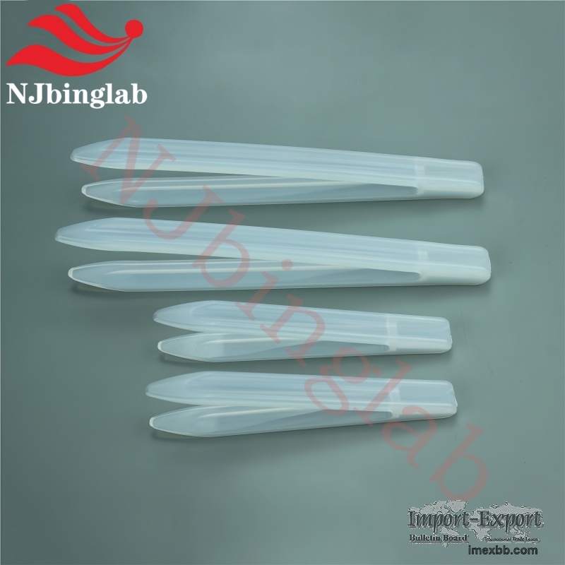 180mm PFA Tweezers Sample Handling in Strong Acid Cleaning Process