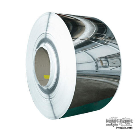 304 Grade 8K Mirror Finished Stainless Steel Coil