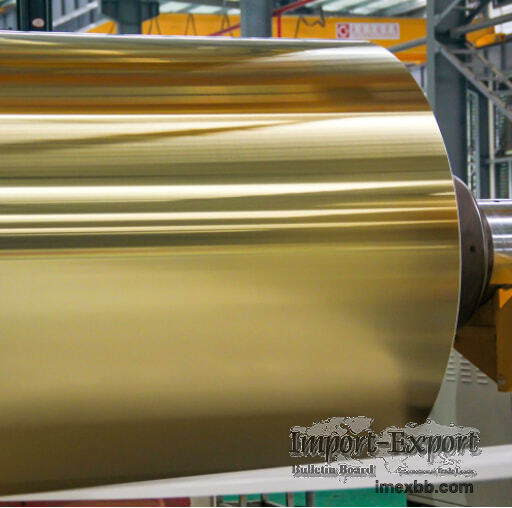 Grade 304L 316 HL Ti-gold Stainless Steel Coils