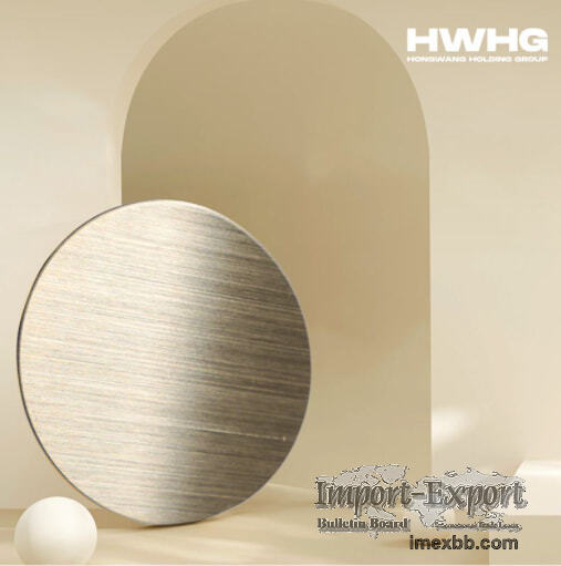 PVD Coated 430 HL Champagne Gold Stainless Steel Sheet