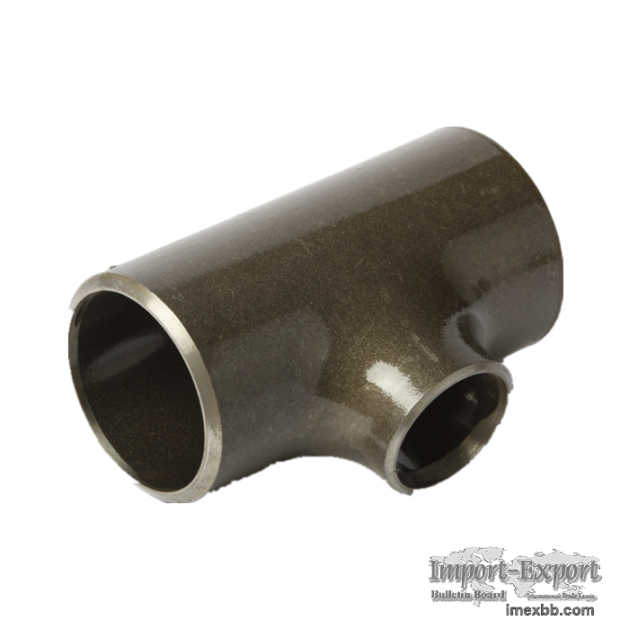 Buttweld Reducing Tee carbon steel pipe fitting