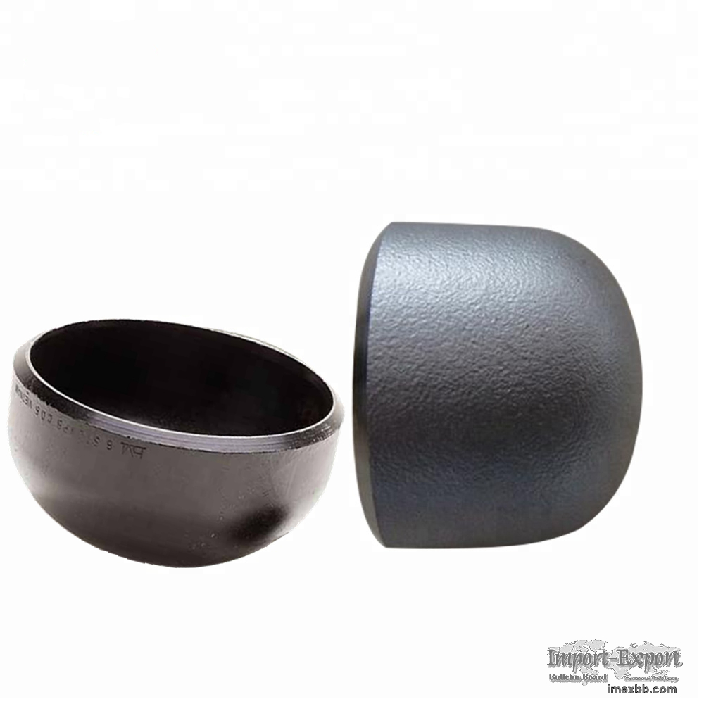 Buttweld Cap ASME ANSI B16.9 carbon steel pipe fittings