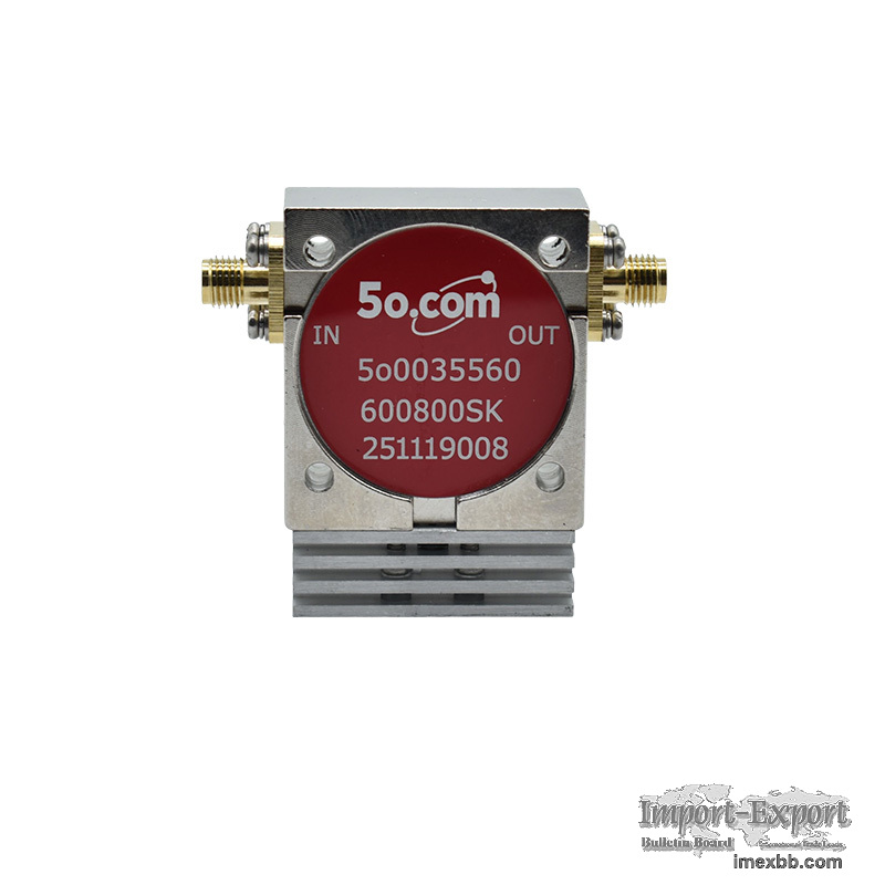 UHF Band 600 to 800MHz RF Coaxial Isolators