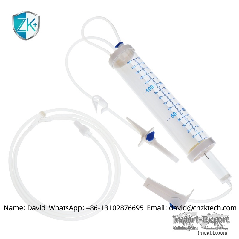 Disposable Gravity Infusion Set PVC Free Sterile Hospital Clinical Consumab