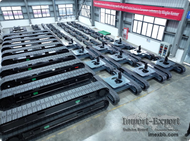 Track Undercarriage, Hydraulic Winch, Customized Planetary Gearbox - Kemer