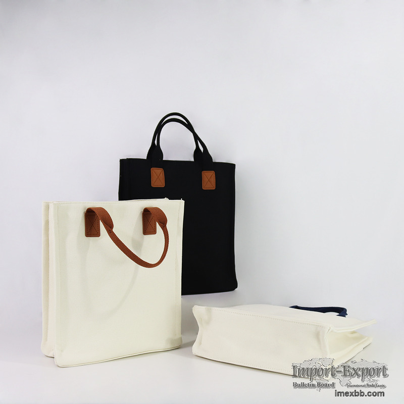 Premium Unisex Canvas Messenger Bag with Detachable Strap