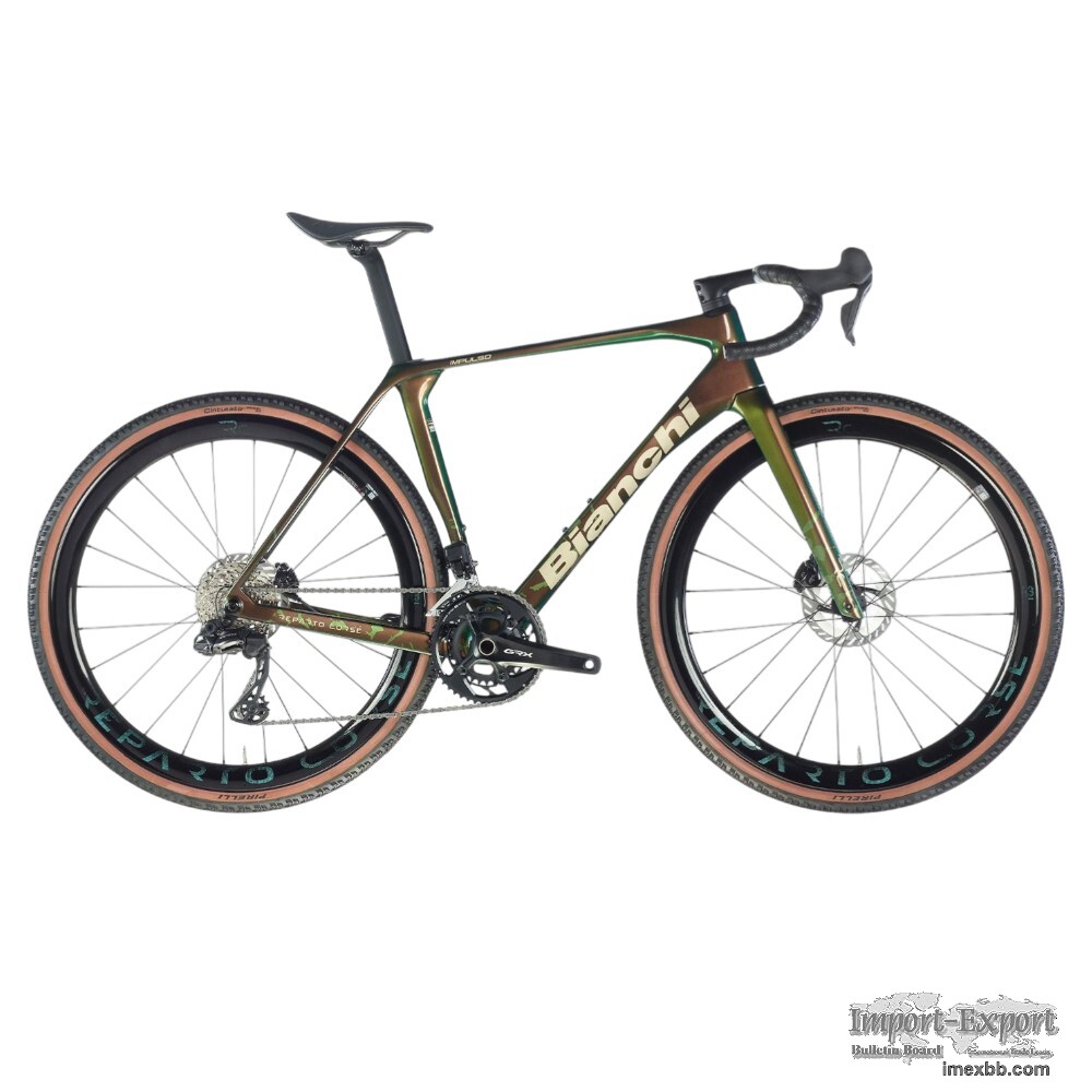 2026 Bianchi Impulso RC Shimano GRX825 Di2 CarbonRaceGravel (WORLDRACYCLES)