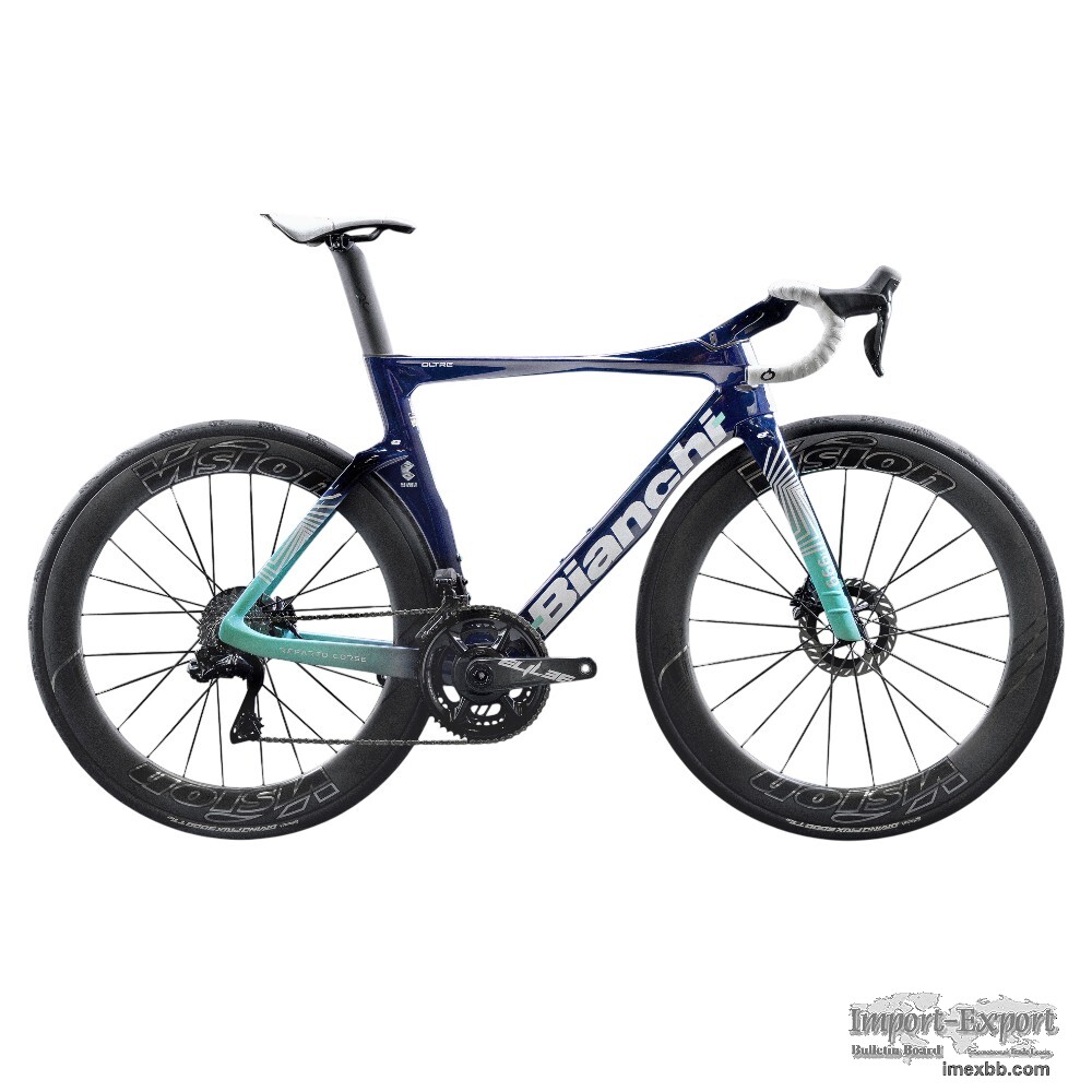 2026 Bianchi Oltre RC Team Replica Bahrain Victorious Carbon Aero Road Bike