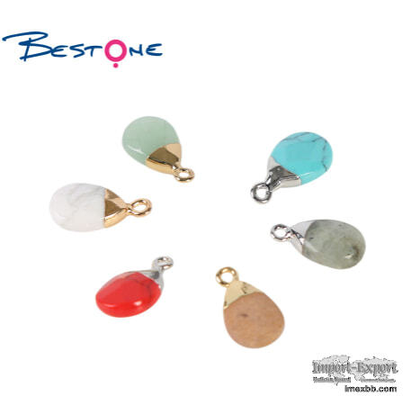 Teardrop Shape Pendant Charm for Bracelet