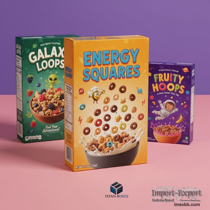Custom Cereal Boxes​