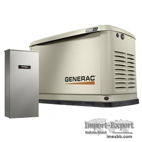 c 7291 Guardian 26kW Whole Home Standby Generator with 200A Transfer Switch